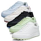 Ecco Womens 2026 Street Vibe Lace Waterproof Spikeless Leather Golf Shoes