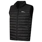 Jack Wolfskin Mens Pack And Go Down Sleeveless Packable Gilet