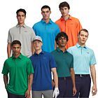 Under Armour Mens Golf Tech Wicking Textured Soft Light Polo Shirt