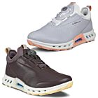 Ecco Womens BIOM C4 Full Grain Leather Waterproof Boa Spikeless Golf Shoes