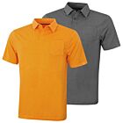 Under Armour Mens CC Scramble Charged Cotton Stretch Golf Polo Shirt