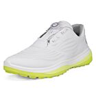 Ecco Mens LT1 Boa Waterproof Leather Cushioned Spikeless Golf Shoes
