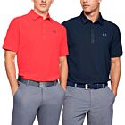 Under Armour Mens Playoff Vented Golf Ventilated Polo Shirt