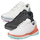 Ecco Womens 2026 LT1 Lace Up Waterproof Leather Spikeless Golf Shoes