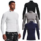 Under Armour Mens ColdGear Armour Moisture Wicking Mock Training Baselayer