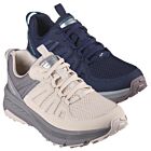 Skechers Womens Switch Back Cascades Low Top Lace Up Memory Foam Trainers