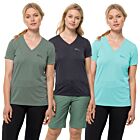 Jack Wolfskin Womens Crosstrail Moisture Wicking Quick Drying T-Shirt