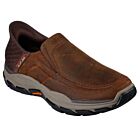 Skechers Mens Respected Elgin Slips-ins Relaxed Fit Wide Comfy Shoes