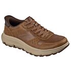 Skechers Mens Garza Ultra Tyrell Slip-Ins Memory Foam Leather Trainers