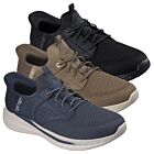 Skechers Mens 2026 Slade - Caster Memory Foam Goga-Mat Slip-In Trainers