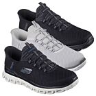 Skechers Mens 2026 Glide-Step Noxus Cushioned Stretch Lace Slip-Ins Trainers
