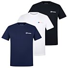 Berghaus Mens Front and Back Cotton Logo Graphic Comfy Classic T-Shirt