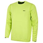 Hugo Boss Mens Ever-X Perforated Cotton Blend Tipped Crew Golf Sweater