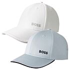 Hugo Boss Mens 2026 Bold RESPONSIBLE Logo Classic Cotton Baseball Cap