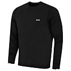 Hugo Boss Mens 2026 Ever-X Soft Cotton Perforated Crew Neck Golf Sweater
