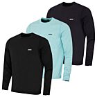Hugo Boss Mens Ever-X Soft Cotton Perforated Crew Neck Golf Sweater
