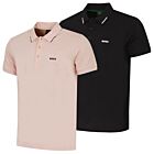 Hugo Boss Mens Swing Paddy BOSS Wicking Stretch Quick Dry Golf Polo Shirt