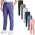 Puma Golf Mens Dealer Tailored Recycled Fabric Mid Rise Trousers