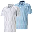Puma Golf Mens Mattr Dreamer Novelty Moisture Wicking Polo Shirt