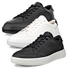 Ecco Mens 2026 Move Classic Modern Low Sneaker Leather Waterproof Trainers