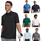 Under Armour Mens Matchplay 4 Way Stretch Wicking Golf Polo Shirt