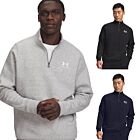 Under Armour Mens 2026 UA Icon 1/4 Zip Soft Golf Fleece Sweater