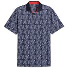 Puma Golf Mens Pique Royal Breathable 4 Way Stretch Wicking Polo Shirt
