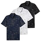 Puma Golf Mens Mattr Rose Moisture Wicking Stretch Golf Polo Shirt