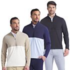 Puma Golf Mens Cloudspun Tech Hybrid Moisture Wicking 1/2 Zip Golf Sweater