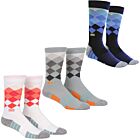 Puma Golf Mens Fusion Argyle Moisture Wicking Stretch Crew Socks