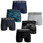 Bjorn Borg Mens Essential 3 Pack Soft Waistband Stretch Boxers