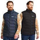 Jack Wolfskin Mens Wild Pass Down Windproof Water Repellent Gilet Vest