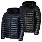 J.Lindeberg Mens Oden Light Down Hood Feather Down Golf Jacket