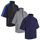 Proquip Mens Aqualite Pro 1/2 Zip Half Sleeve Waterproof Golf Rain Shirt