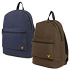 Lyle & Scott Unisex Branded Lightweight Adjustable Backpack Rucksack