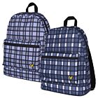 Lyle & Scott Unisex Check Pattern Adjustable Straps Backpack Rucksack