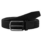Lyle & Scott Mens Intricate Braided Woven Nylon Branded Golf Belt