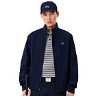 Lacoste Mens Water-Repellent Golf Stretch Windbreaker Jacket