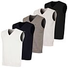 J.Lindeberg Mens Liam Knitted Italian Merino Wool V-Neck Golf Vest