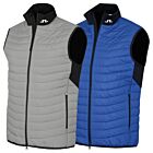 J.Lindeberg Mens Holden Quilt Hybrid Stretch Golf Vest Gilet