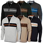 Calvin Klein Mens 2026 Golf Vertex Half Zip Neck Pullover Sweater
