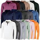 Calvin Klein Mens 2026 Harlem 1/4 Zip Lightweight Technical CK Golf Sweater