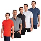 Calvin Klein Mens Breeze Moisture Wicking Lightweight Polo Shirt