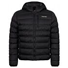 Calvin Klein Mens San Gabriel Padded Woven Jacquard Jacket - -