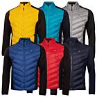 Calvin Klein Mens Frontera Insulated Breathable Hybrid Golf Jacket