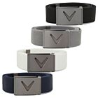 Callaway Golf Mens 2026 V-Logo Web Fabric Stretch Cut To Fit One Size Belt