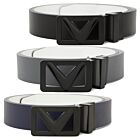 Callaway Golf Mens 2026 Reversible Leather Cut To Fit Chev Logo Buckle Belt