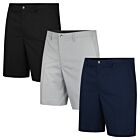 Callaway Golf Solid Flat Fronted Moisture Wicking Stretch Shorts