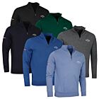 Callaway Mens 1/4 Zip Blended Merino Thermal Opti-Dri Golf Sweater