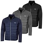 Callaway Golf Mens 2026 Ace Wind Resistant Puffer Full Zip Padded Jacket